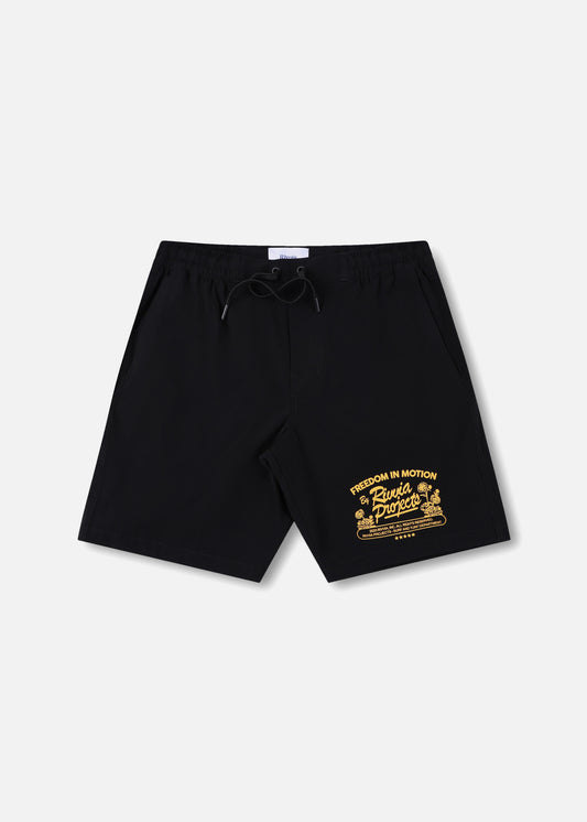 DAILY RIDE FIVE STAR SHORT : BLACK