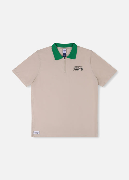 BLUEPRINT POLO : BONE GREEN