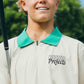 BLUEPRINT POLO : BONE GREEN
