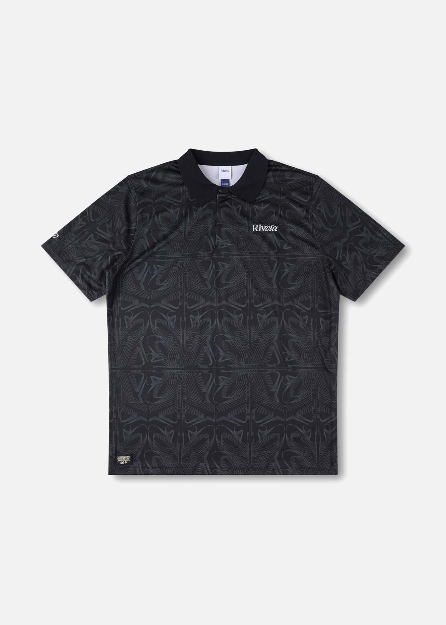 VV MAZE POLO : BLACK