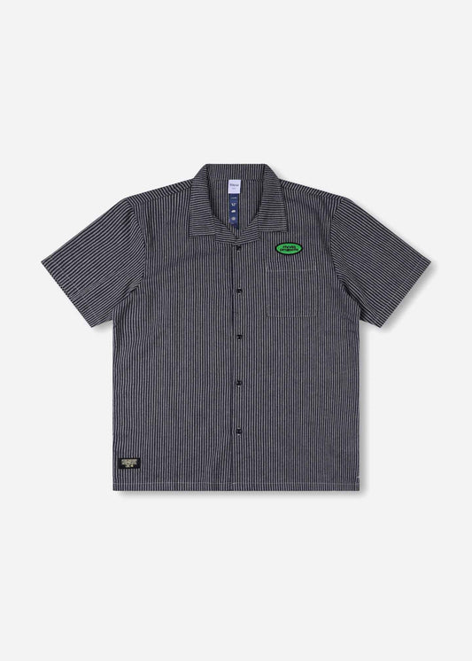 VV SERVICE SS SHIRT : NAVY WHITE