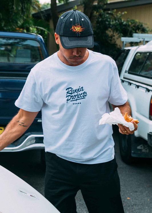 FIVE STAR T-SHIRT : WHITE