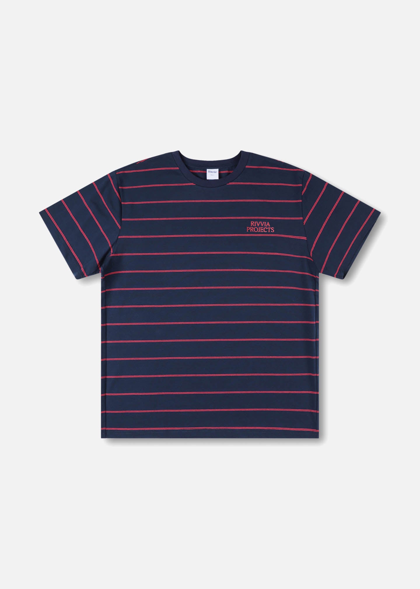 PROJECTS STRIPE T-SHIRT : DARK BLUE RED