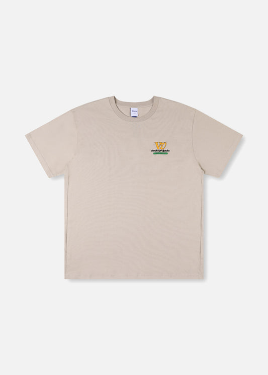 VV SPIRAL T-SHIRT : OFF WHITE