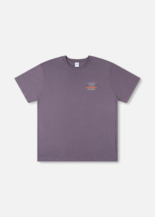 VV SPIRAL T-SHIRT : PALE PLUM