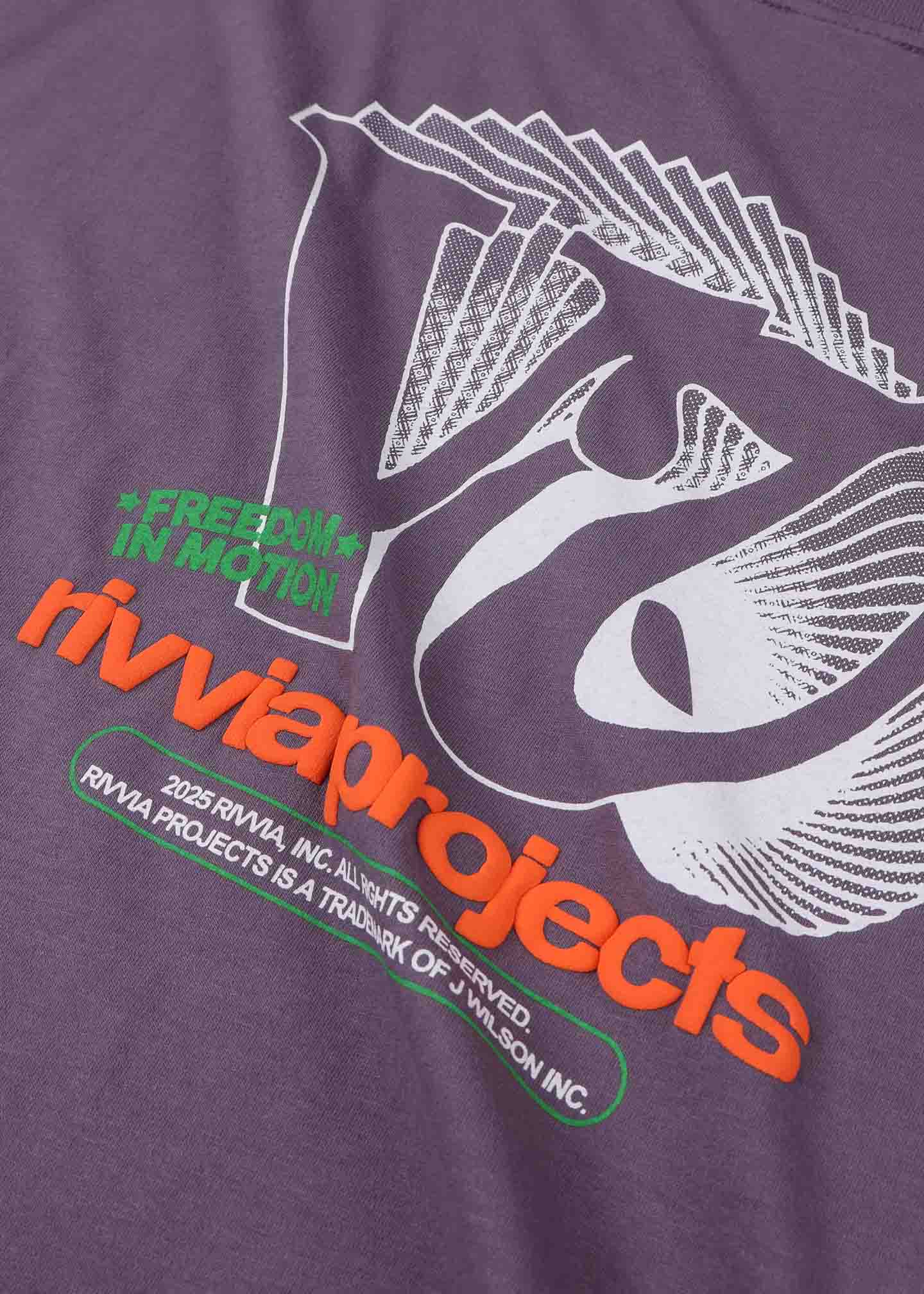 VV SPIRAL T-SHIRT : PALE PLUM