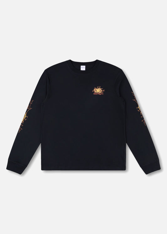 DEMO LS T-SHIRT : BLACK