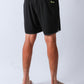 CONTRAST RUNNING SHORT : BLACK WHITE