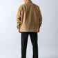OFF TRACK QUILTED LS SHIRT : BROWN