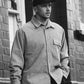 OFF TRACK QUILTED LS SHIRT : BROWN