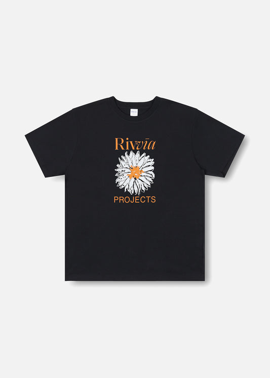BLOSSOM T-SHIRT : BLACK