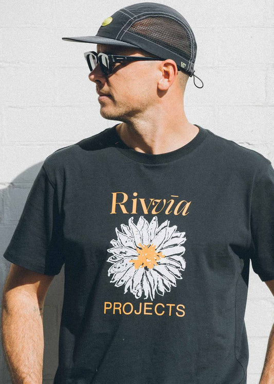 BLOSSOM T-SHIRT : BLACK