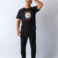 BLOSSOM T-SHIRT : BLACK