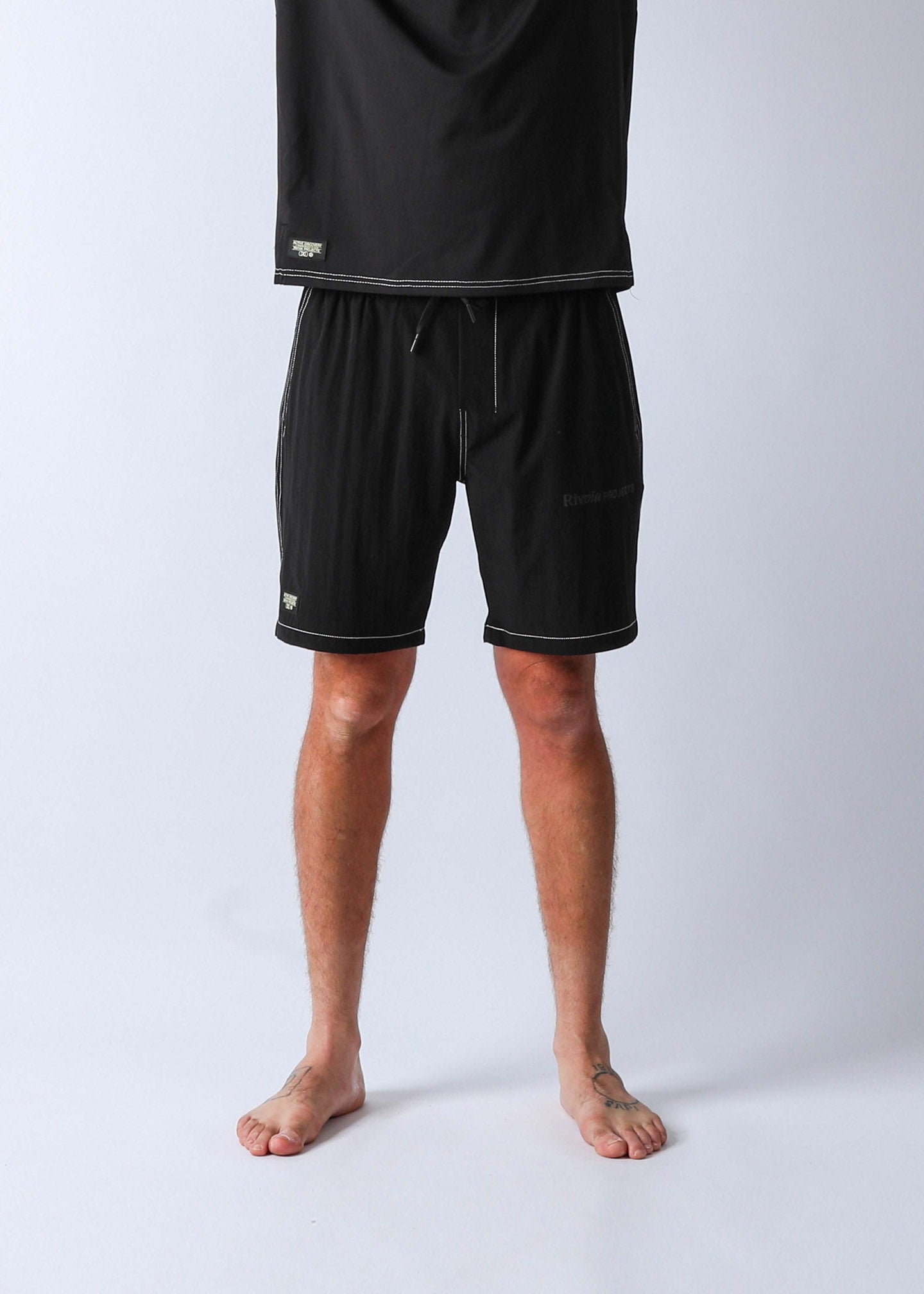 CONTRAST DAILY RIDE SHORT : BLACK WHITE