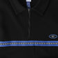 DIGI FLOWER 1/4 ZIP : BLACK