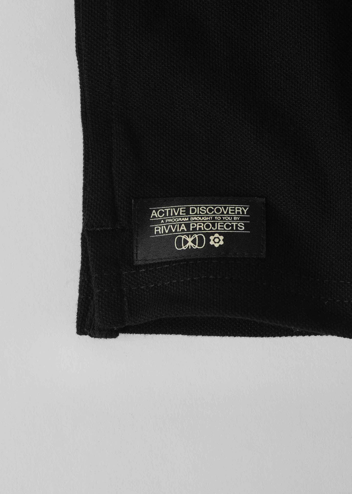 STACKED POLO : BLACK