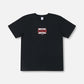 STACKED T-SHIRT : BLACK