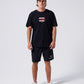 STACKED T-SHIRT : BLACK