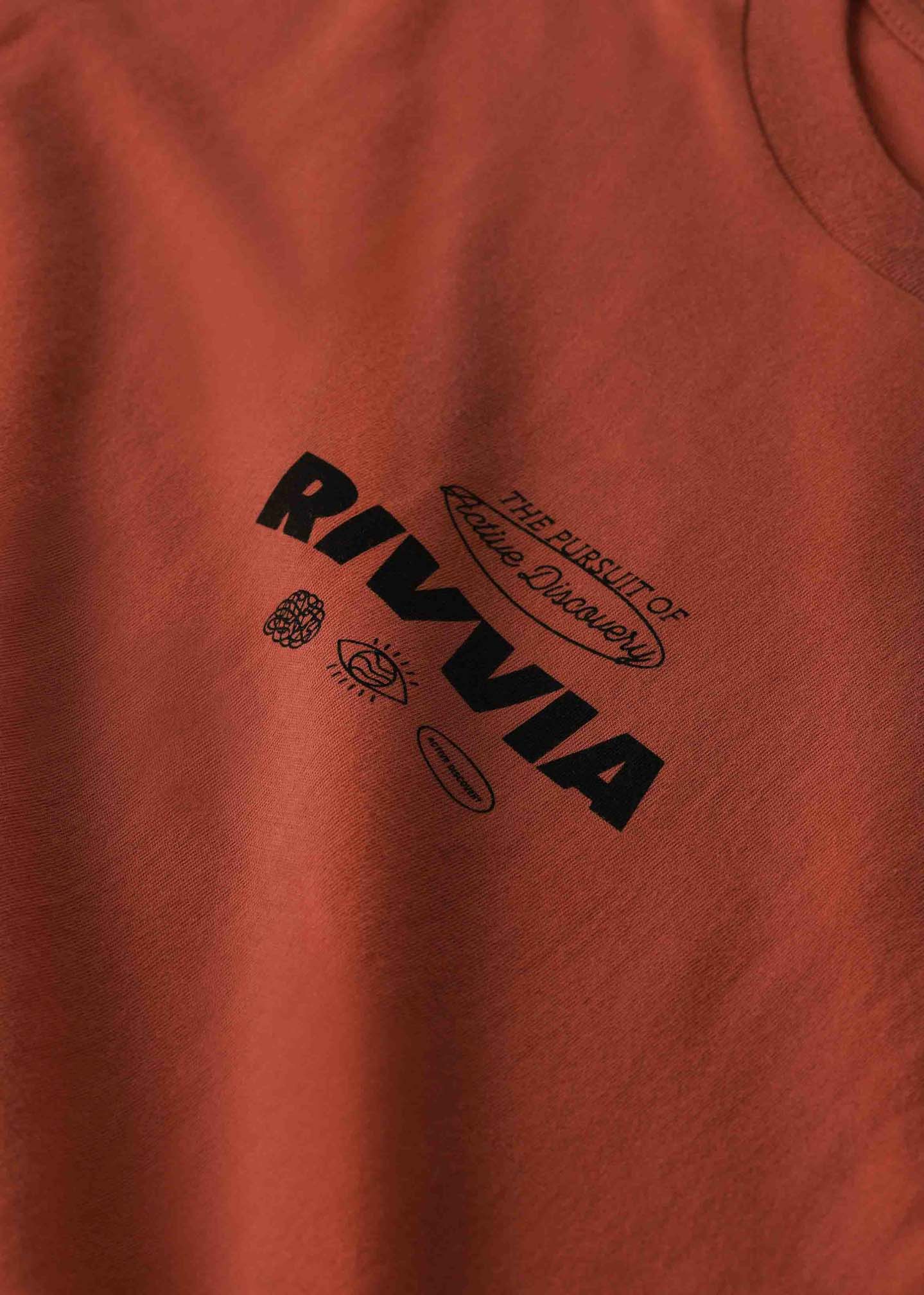 CLASSIC PURSUIT T-SHIRT : TERRACOTTA