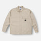 OFF TRACK LS SHIRT : PARCHMENT