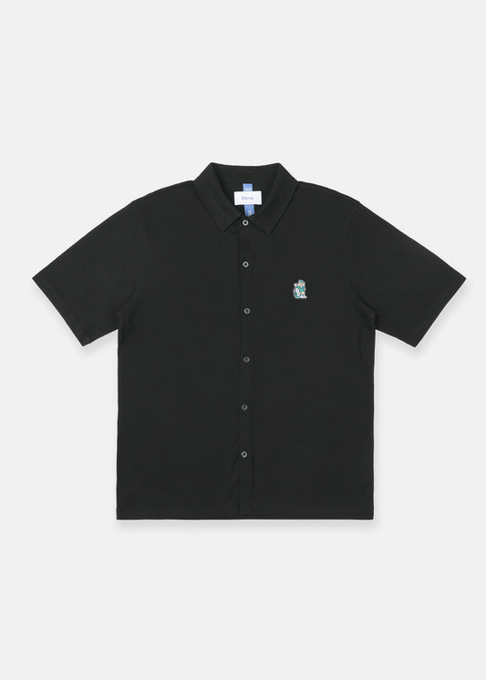 IN THE ROUGH SHIRT : BLACK